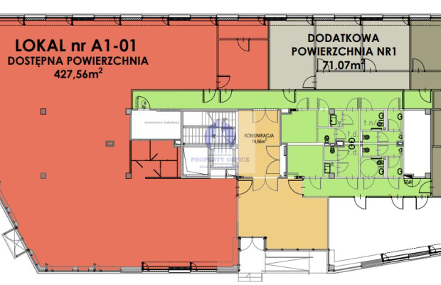 Warszawa Wawer: lokal usługowo-handlowy 428 m2 do wynajęcia