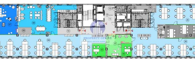 Śródmieście: lokal biurowy 950m2 do wynajęcia