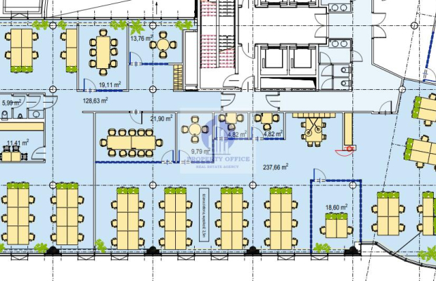 Wola: lokal biurowy 576m2 do wynajęcia