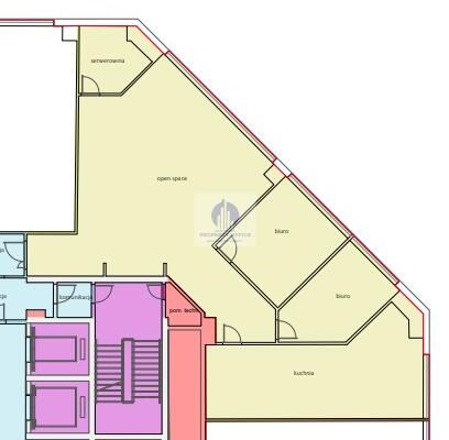 Ochota: lokal biurowy 222m2 do wynajęcia