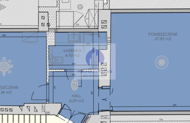 Śródmieście: biuro 58,07m2 do wynajęcia