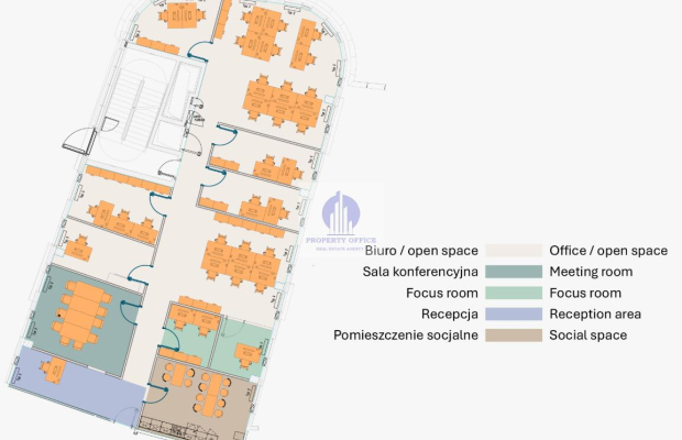 Włochy: uemblowany lokal biurowy 337m2 do wynajęcia