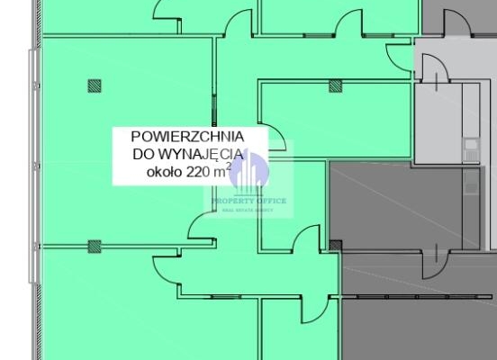 Wola: lokal biurowy 220 m2 do wynajęcia