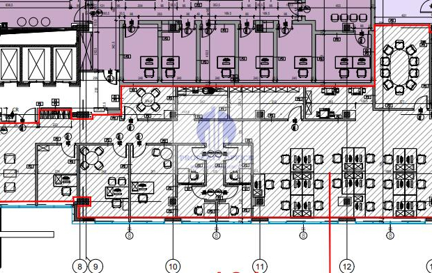 Warszawa Mokotów: lokal biurowy 475,26 m2 do wynajęcia