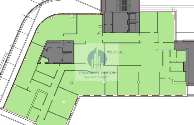 Śródmieście : lokal biurowy 710m2 do wynajęcia