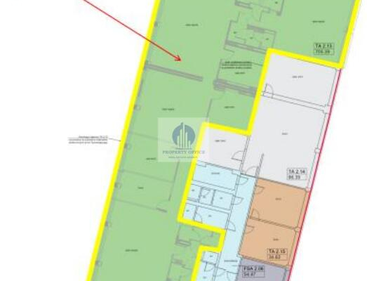 Ursynów : lokal biurowy 398,52 m2 do wynajęcia
