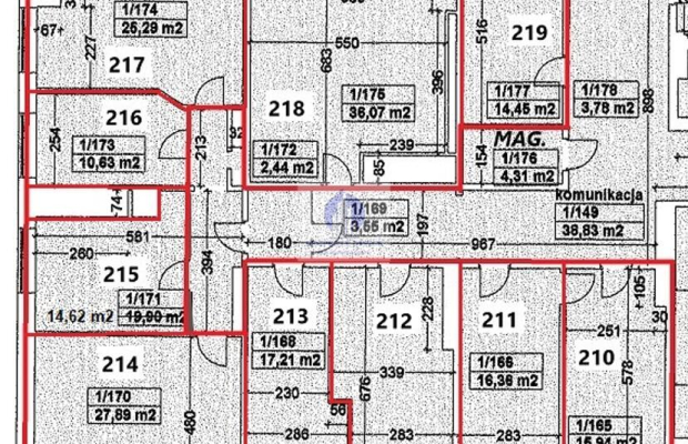 Lokal biurowy 198,96 m² na wynajem| Mokotów | BEZ PROWIZJI