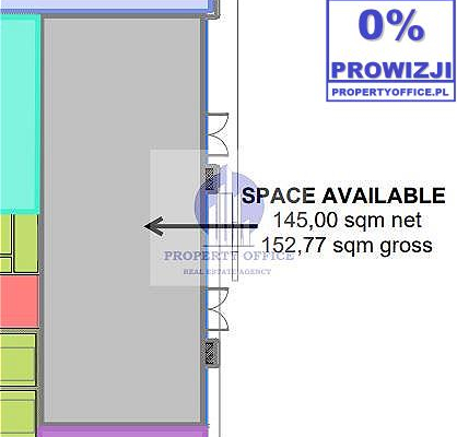 Mokotów : lokal handlowo-usługowy 152,77m2 do wynajęcia