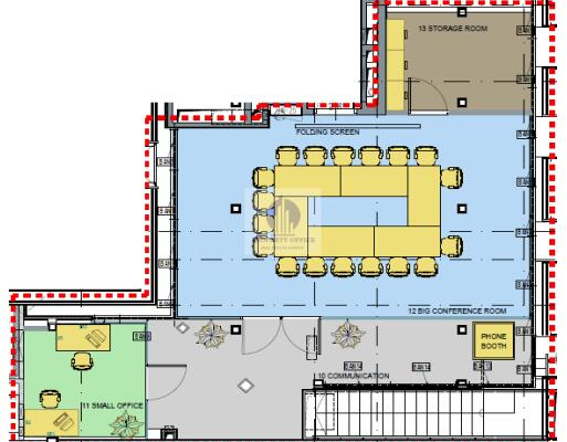 Śródmieście: lokal biurowy 286,30m2 do podnajmu