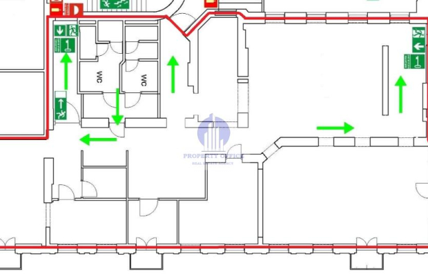 Śródmieście: lokal biurowy 299,54 m2 do wynajęcia