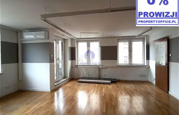 Mokotów: lokal biurowy 123,30 m2 do wynajęcia