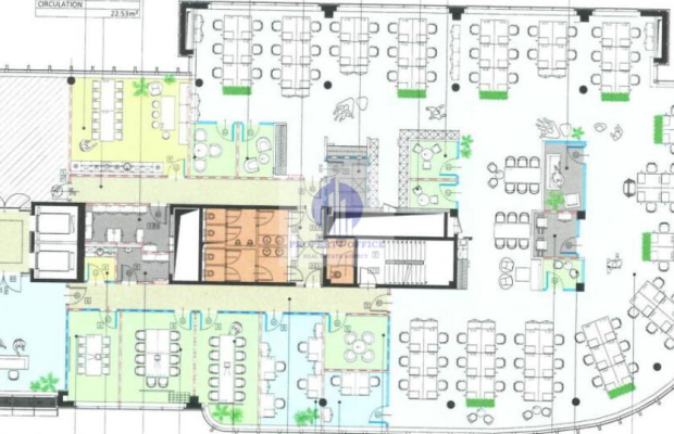 Wola: lokal biurowy 947m2 do wynajęcia