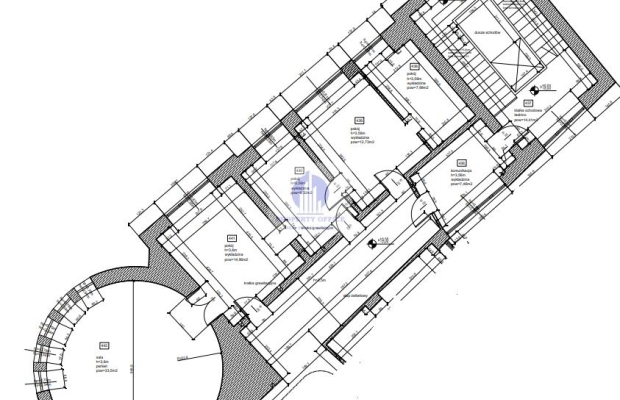 Śródmieście: lokal biurowy 160,83 m2 na wynajem