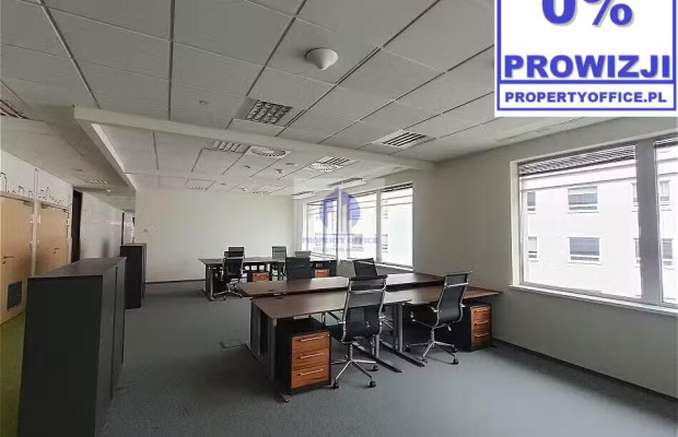 Mokotów: lokal biurowo-usługowy 536,10 m2 do wynajęcia