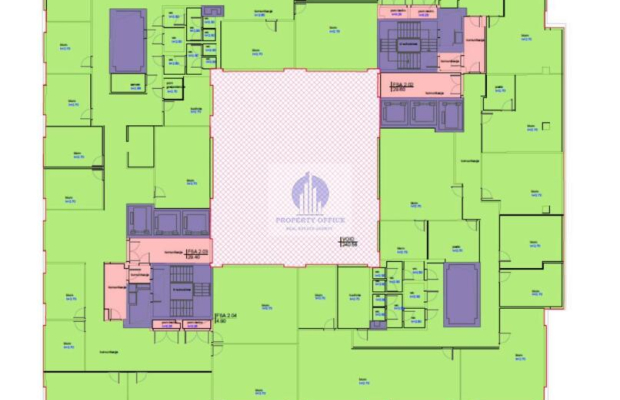 Mokotów: lokal biurowo-usługowy 1574 m2 do wynajęcia