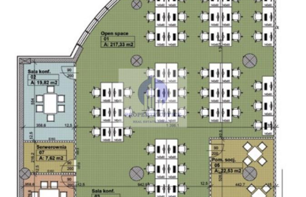 Ochota: lokal biurowy 300m2 do wynajęcia