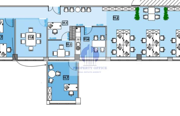 Wola:lokal biurowy271 m2 do wynajecia