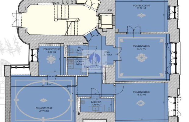 Śródmieście: lokal biurowy 115,19m2 do wynajęcia