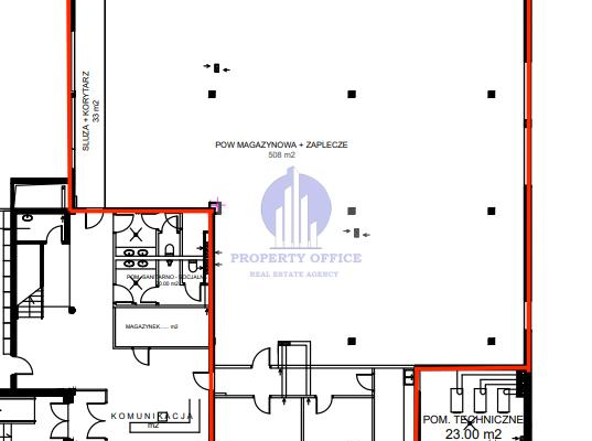Ursynów : lokal biurowo-magazynowy 601,65 m2 do wynajęcia