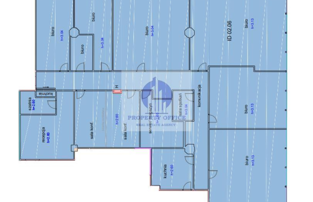 Śródmieście: lokal biurowy 559,90m2 do wynajęcia