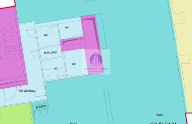 Śródmieście, biuro 237,23m2 do wynajęcia