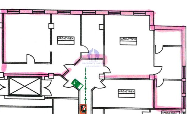 Wola: lokal magazynowo-biurowy151,38 m2 do wynajęcia