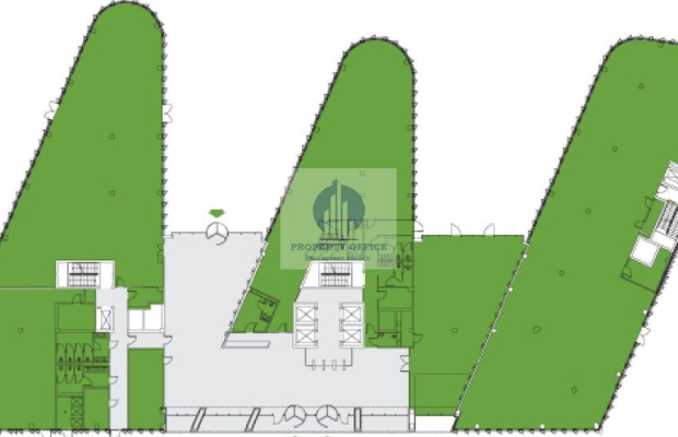 Włochy: lokal biurowy 768,70 m2 do wynajęcia