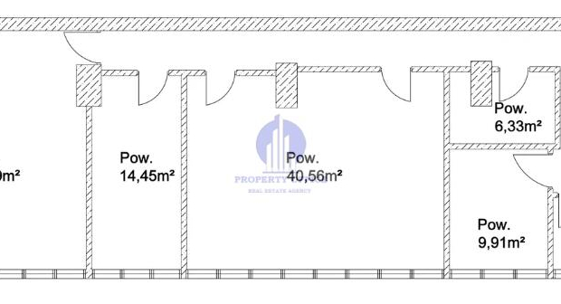 Śródmieście: lokal biurowy 150m2 do wynajęcia