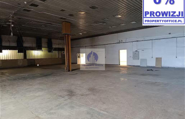 Bielany: lokal magazynowo-produkcyjny 1050,74 m2 do wynajęcia