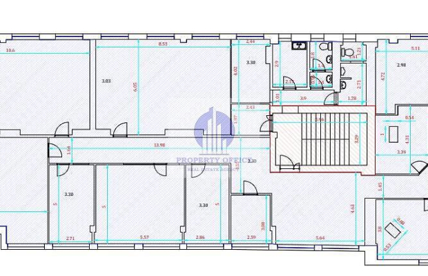 Praga Południe: lokal biurowy 536m2 do wynajęcia