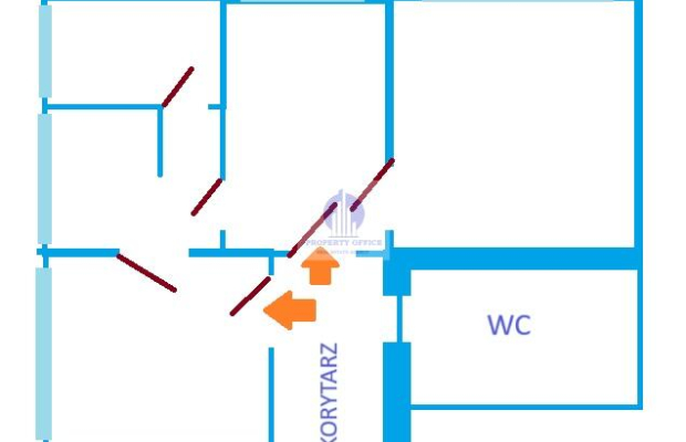 Włochy: lokal biurowy 99,40m2 do wynajęcia