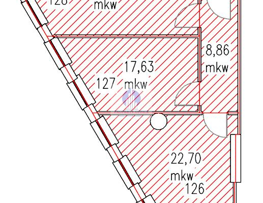 Śródmieście: lokal biurowy 75,25 m2 na wynajem