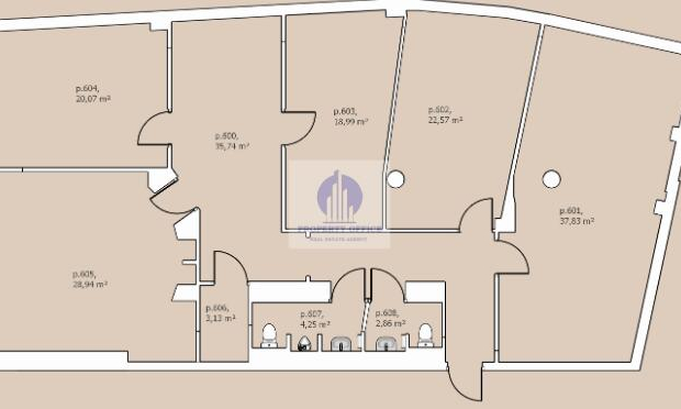 Wola: lokal biurowy 173,32m2 do wynajęcia