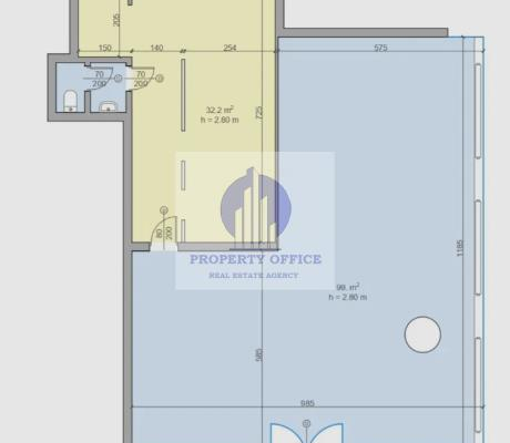 Śródmieście: lokal handlowo-usługowy 133,69m2 do wynajęcia