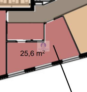 Mokotów: lokal biurowy 29,95 m2 do wynajęcia