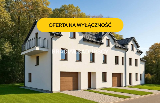 Wygodne domy pod lasem w Podgórkach Tynieckich.