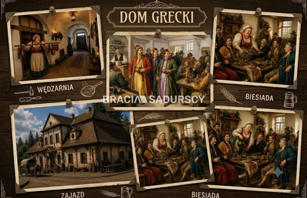 Dom Grecki historyczny zajazd do rewitalizacji