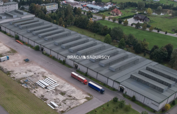 Nieruchomośc z przeznaczeniem pod fabrykę / centru