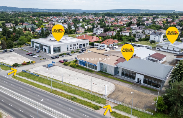 Komercja przy drodze 94 Tarnów - motoryzacja 