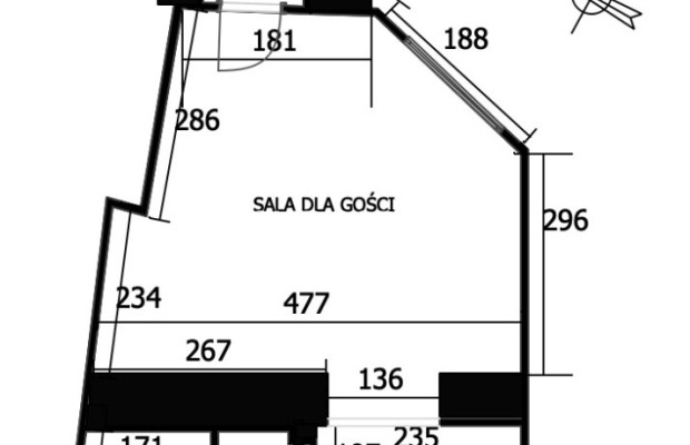 Lokal w centrum miasta z działającą restauracją