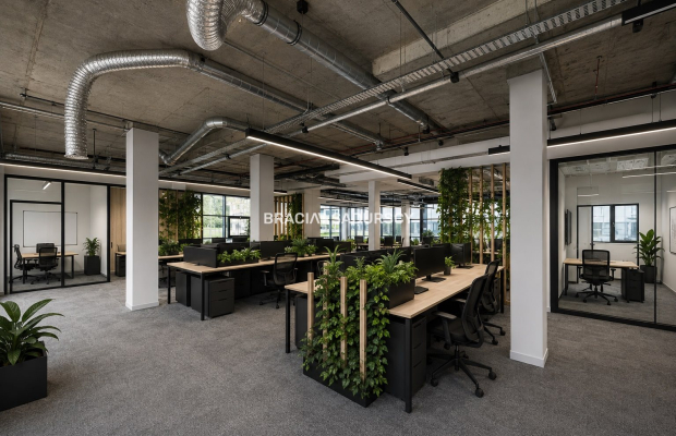Wykończony lokal biurowy 97 m² do wynajęcia