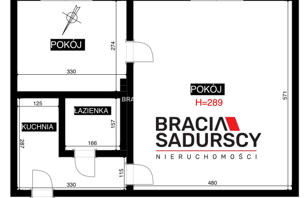 Mieszkanie 45,8 m² w sercu Kazimierza/ul.Bocheńska