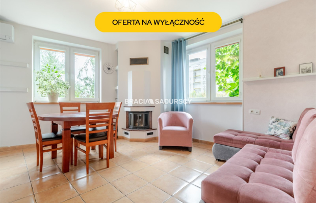 3 pokoje z ogrodem 130 m² i kominkiem