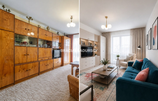 2 pok| 44,5m² |balkon |duża piwnica|ul. Komandosów