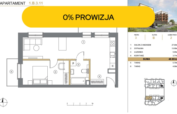 Mieszkania stan deweloperski Wieliczka centrum!! 
