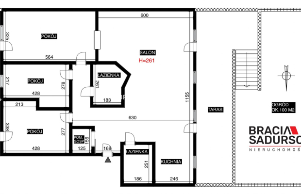 Apartament Lux 120m Ogród,Taras ul. Chełmońskiego