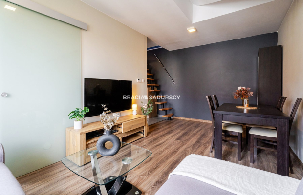 Dwupoziomowe mieszkanie 70 m² w granicy Krakowa