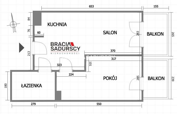 Po remoncie, VII p, Zabłocie, 2 balkony, klima