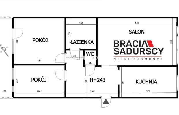 3 pokojowe, 51m2,  KROWODERSKICH ZUCHOW 