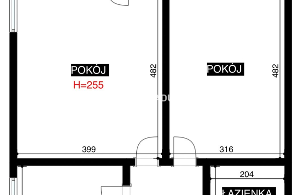 2 pok, 52,75m2, ul. Reduta, z miejscem postojowym